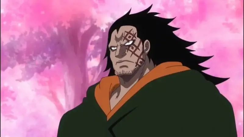 Haki bá vương khiến Ryokugyu chùn bước