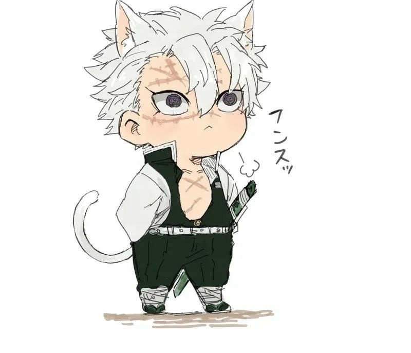Fanart đặc biệt về Sanemi x Nezuko đầy sáng tạo