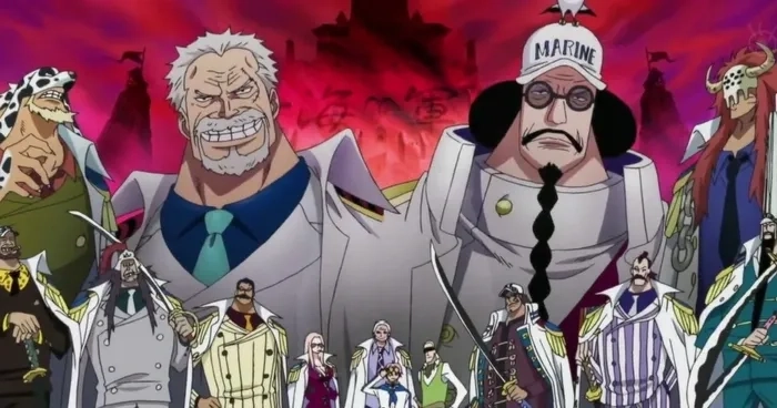 Khoảnh khắc hiếm của Garp and Sengoku