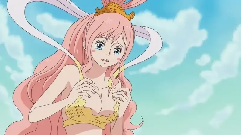 Khoảnh khắc Shirahoshi X Luffy xúc động