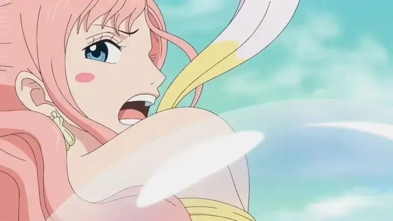 Cảnh Luffy Meets Shirahoshi mãn nhãn