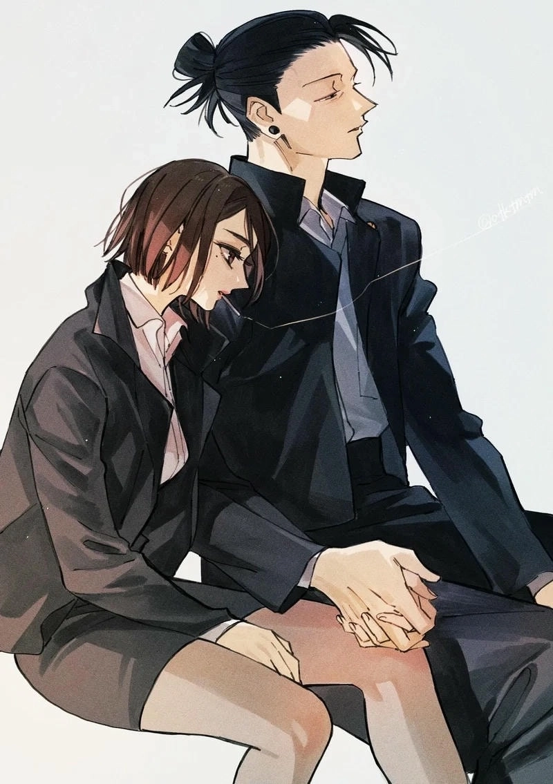 Ảnh kết hợp thú vị của Shoko X Utahime