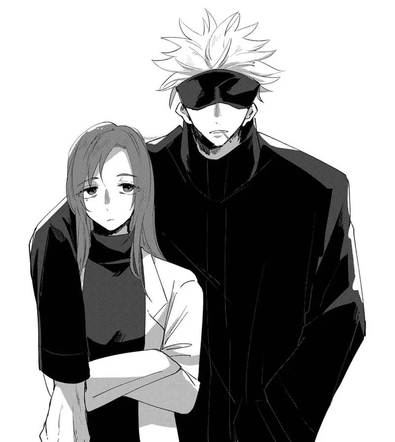 Ảnh đẹp của cặp đôi Jjk Shoko X Geto