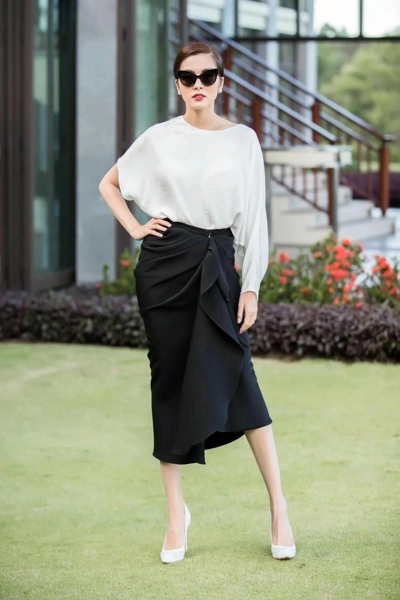 Phong cách hiện đại của Tóc ngắn Tăng Thanh Hà