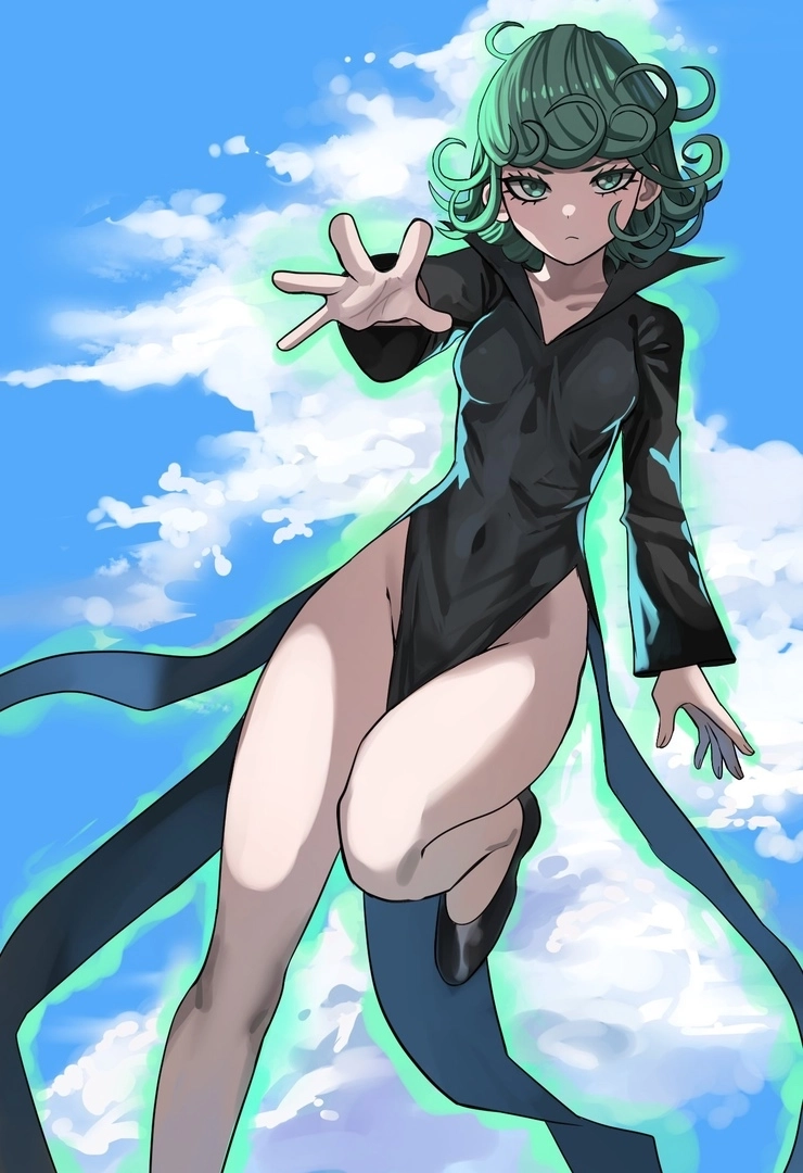 Fanart Tatsumaki × Saitama ngọt ngào
