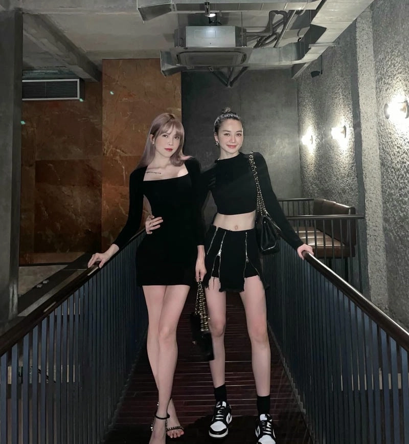 Fan tò mò Thiều Bảo Trang cao bao nhiêu