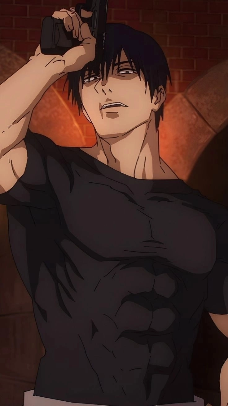 Biểu cảm Toji xuất hiện cùng logo Apple