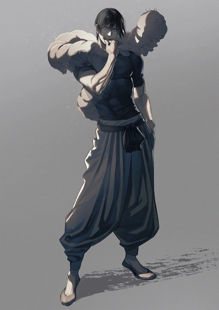 Hình ảnh fanart Toji x Yuuji gây tranh cãi