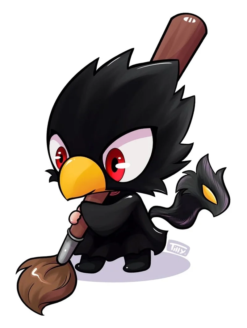 Ảnh cặp đôi đẹp Tokoyami X Hawks