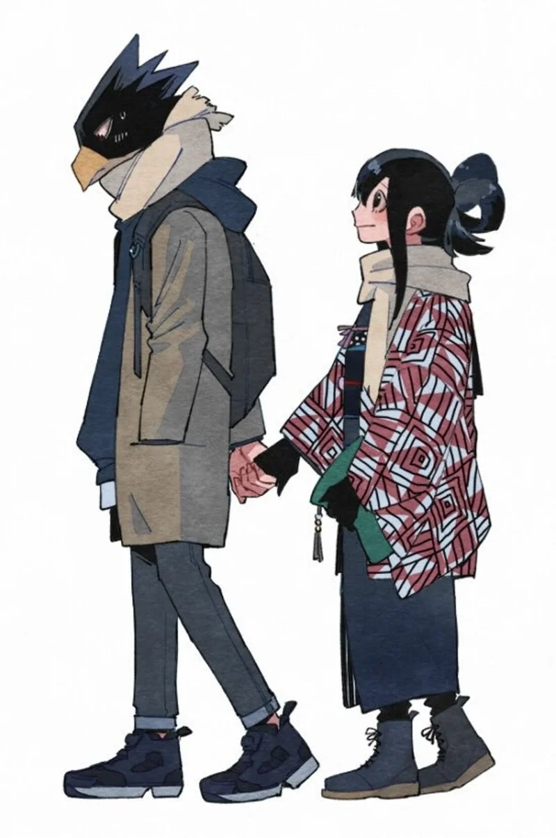 Sự kết hợp thú vị Asui X Tokoyami