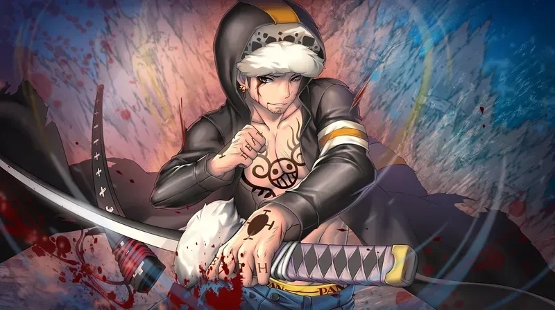 Từng biểu cảm của Trafalgar D. Water Law đều ấn tượng