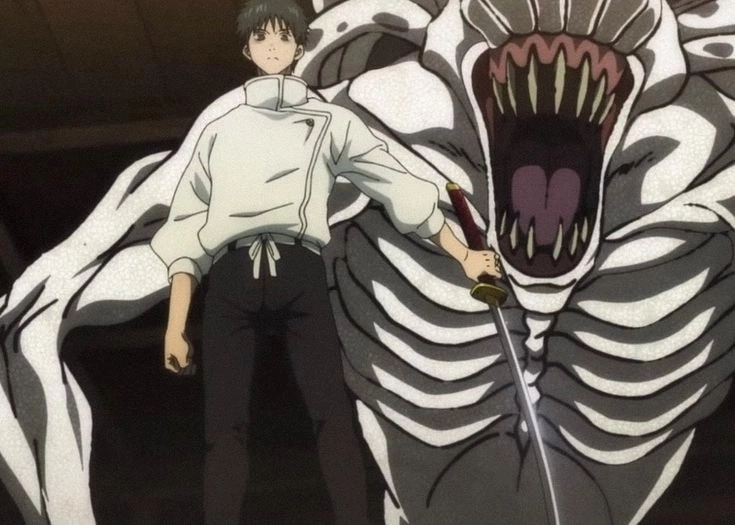 Thử tưởng tượng Yuta trong cơ thể Gojo