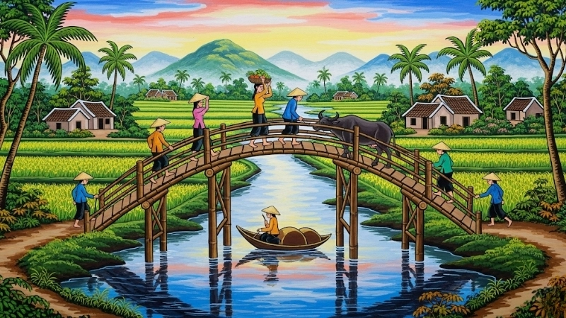 Những bài ca dao về cây cầu