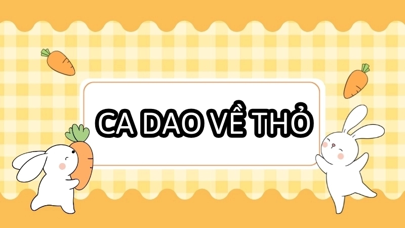 Những bài ca dao về con thỏ