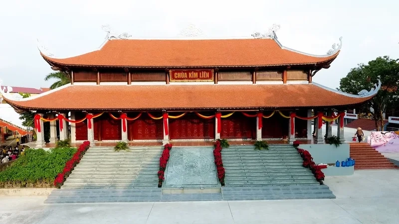 Chùa Kim Liên mang đậm dấu ấn lịch sử