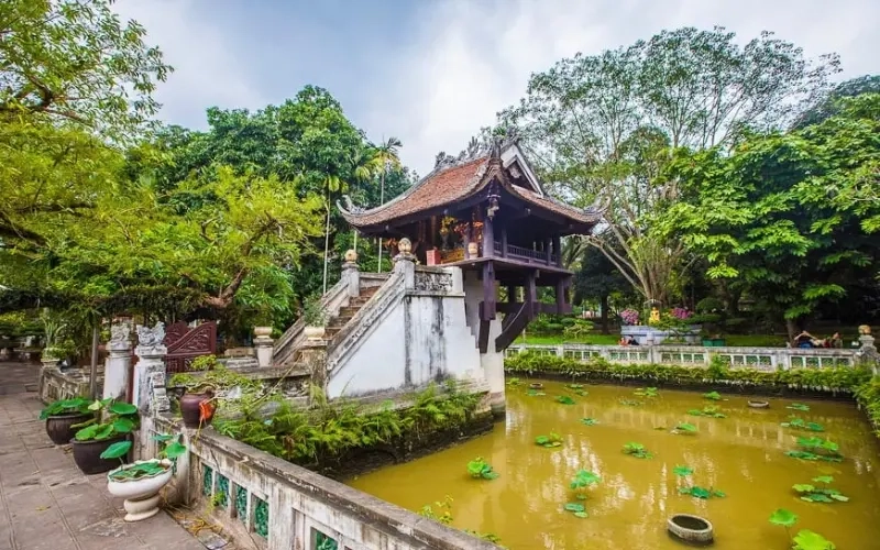 Góc nhìn ấn tượng qua bộ sưu tập hình ảnh Chùa 1 Cột