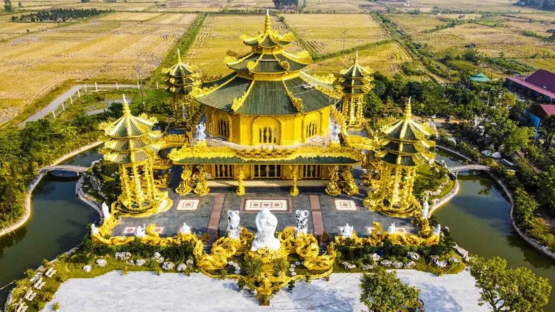 Lạc bước vào thế giới tĩnh lặng tại chùa Phúc Lâm Hưng Yên
