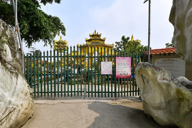 Ngắm nhìn nét đẹp cổ kính qua hình ảnh chùa Phúc Lâm