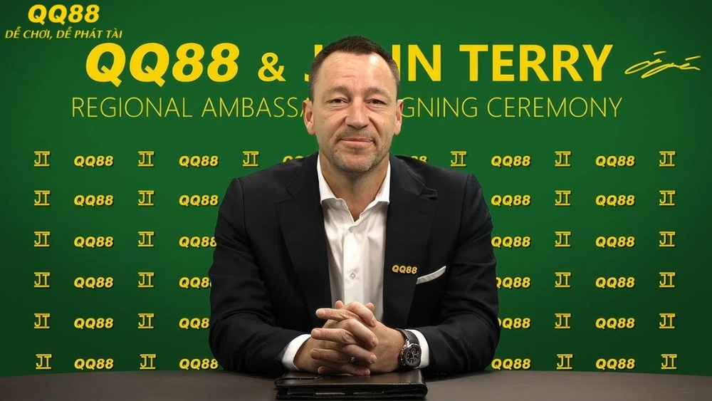 Hành trình John Terry trở thành đại sứ thương hiệu QQ88