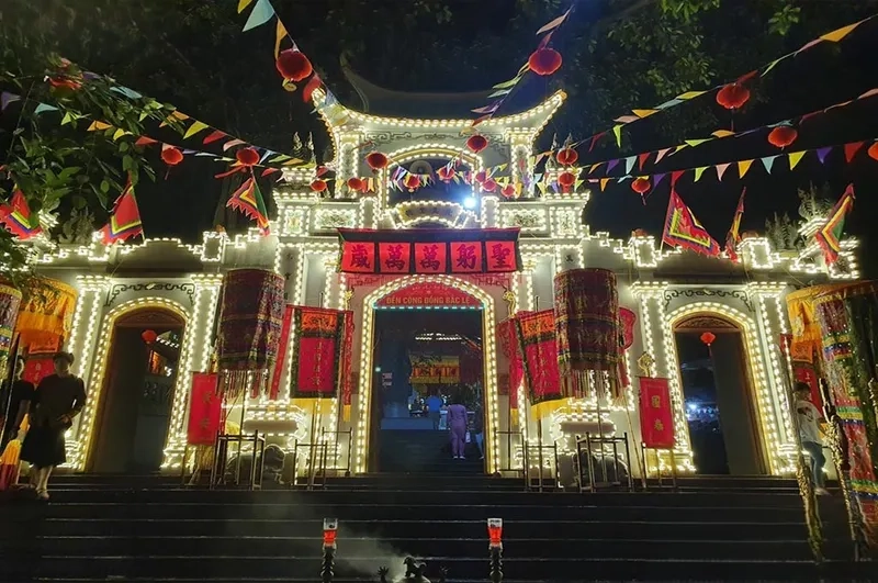 Đền Bắc Lệ là điểm đến tâm linh nổi tiếng