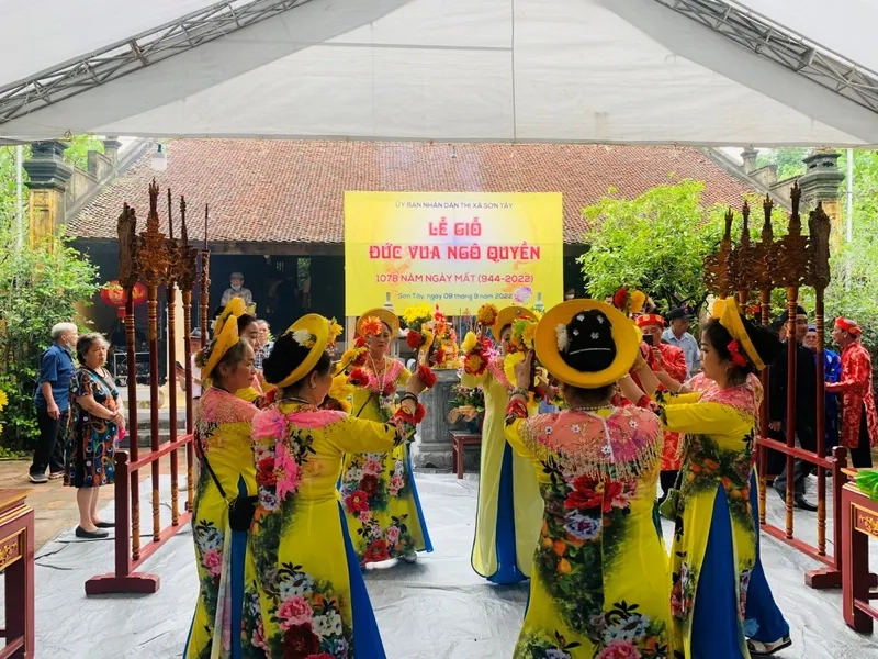 Đền Ngô Quyền mang vẻ đẹp lịch sử ngàn năm