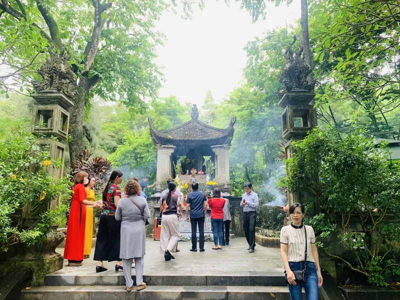 Đền Ngô Quyền nơi lưu giữ ký ức lịch sử