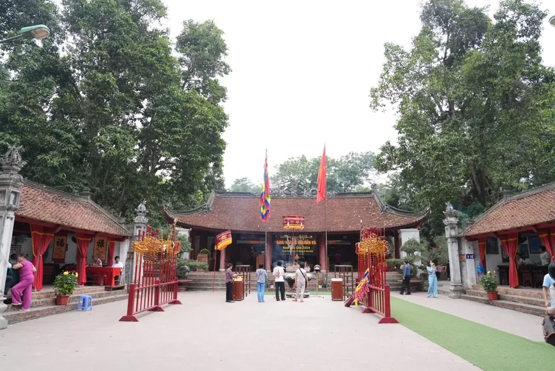 Đền Và là nơi lưu giữ nhiều giá trị lịch sử