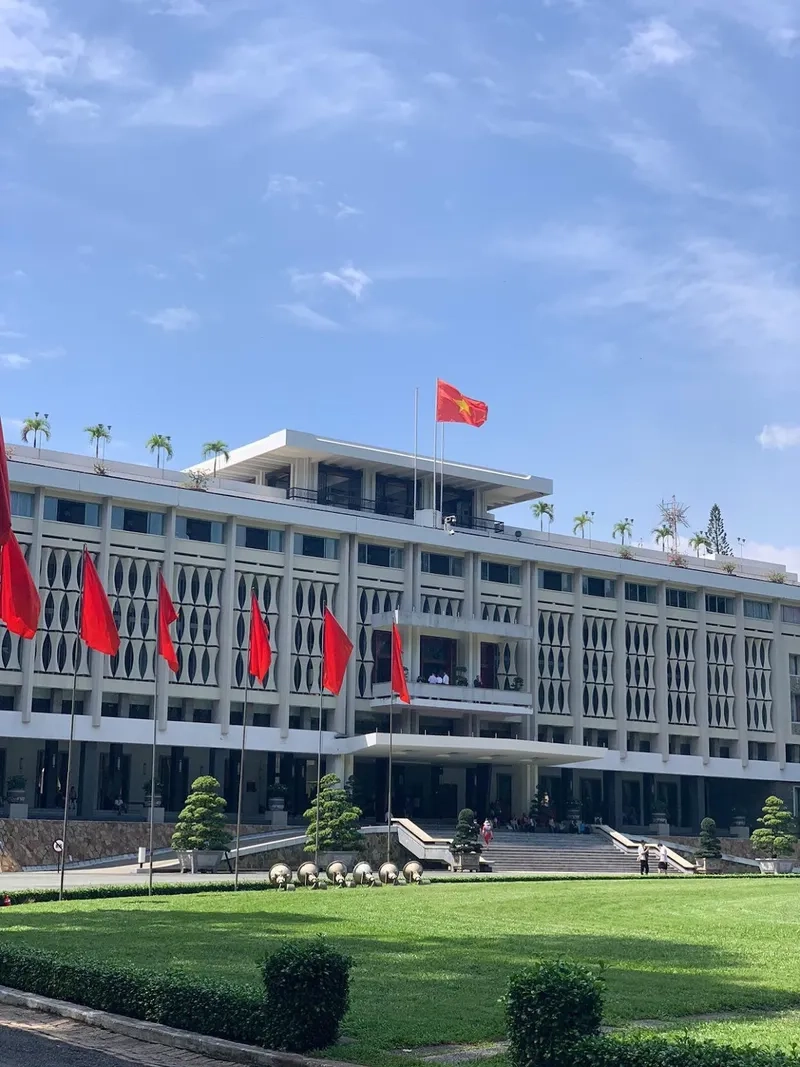 Vẻ đẹp kiến trúc độc đáo của Dinh Độc Lập