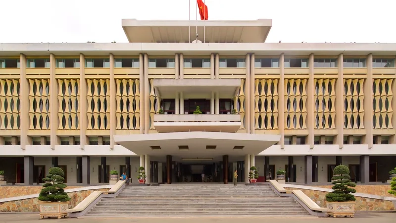 Dinh Độc Lập là điểm đến không thể bỏ lỡ