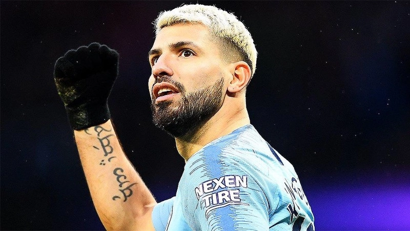 Sergio Aguero cũng là một chân sút cừ khôi dù khá kém may mắn