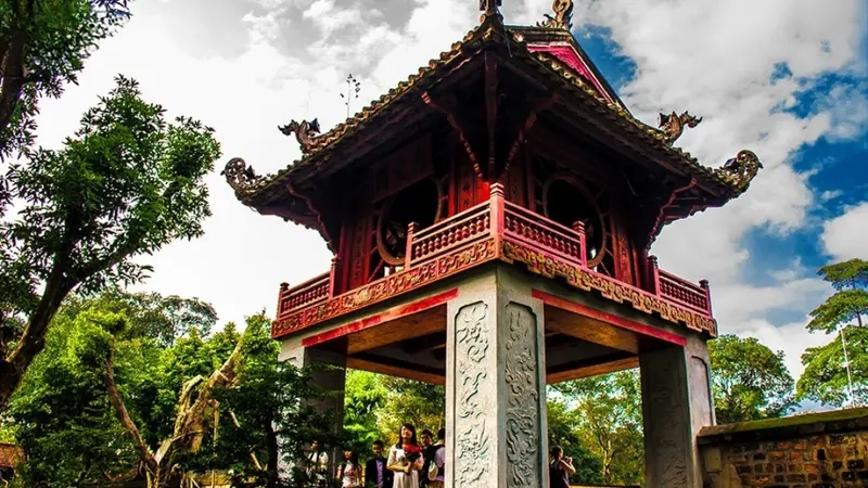 Những khoảnh khắc đẹp trong những hình ảnh về Văn Miếu Quốc Tử Giám