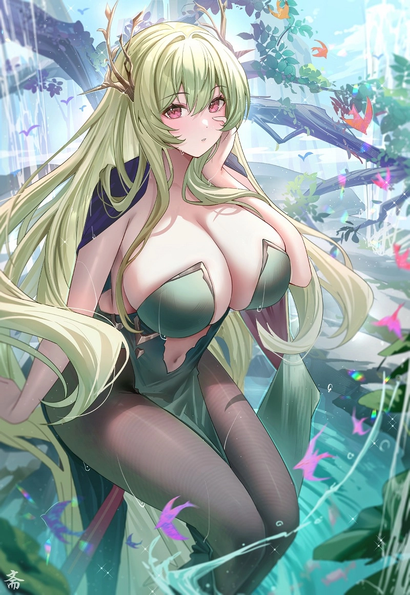 Gái anime không mặc đồ mang nét đẹp sáng tạo sexy đầy sức hút