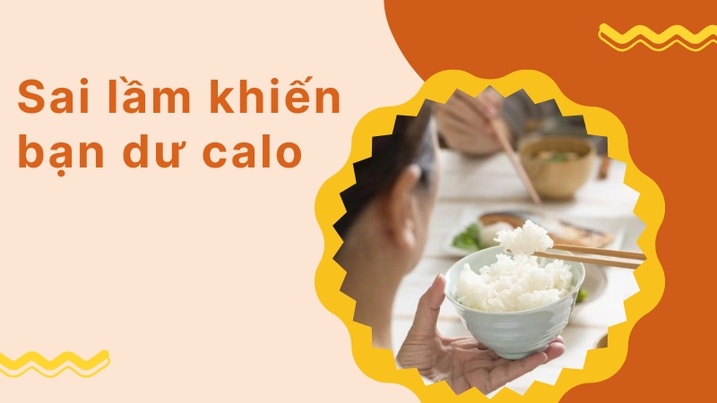 Ăn cơm bao nhiêu là hợp lý khi giảm cân