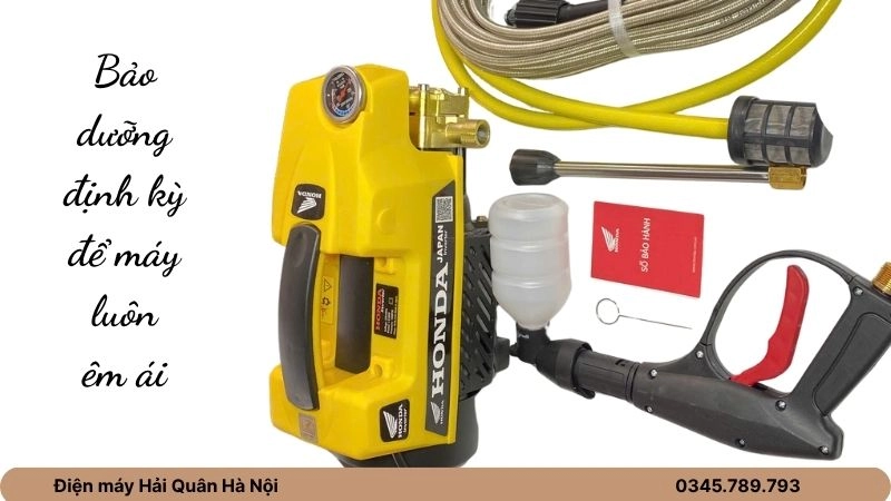 Bảo dưỡng định kỳ để máy luôn êm ái 