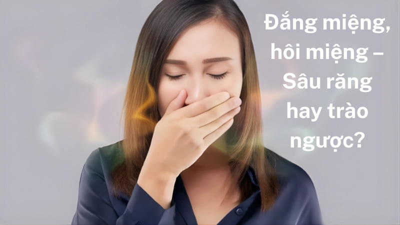 Đắng miệng, hôi miệng – Sâu răng hay trào ngược?
