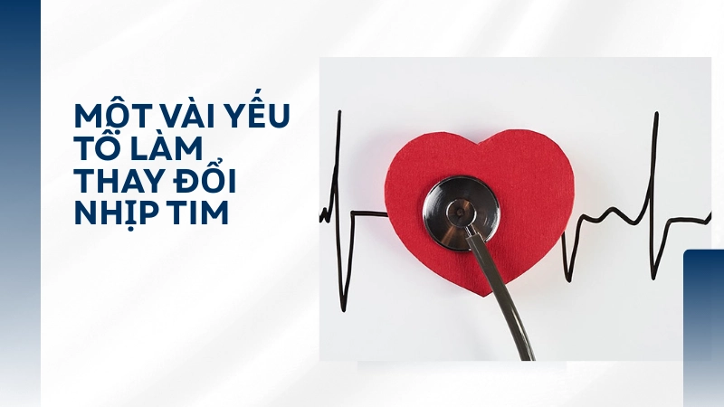 Những yếu tố gây biến động nhịp tim bạn không ngờ tới