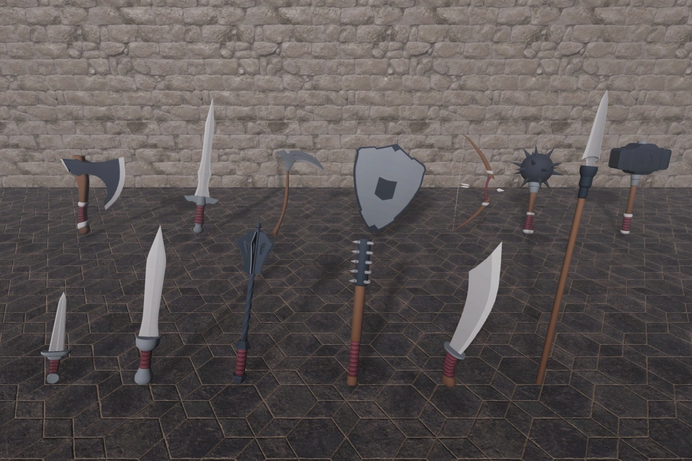 Khiên chắn hình diều (Kite Shield) bảo vệ hiệp sĩ trên lưng ngựa.