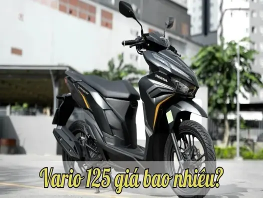 Vario 125 giá bao nhiêu? Cập nhật bảng giá mới nhất thời điểm hiện tại