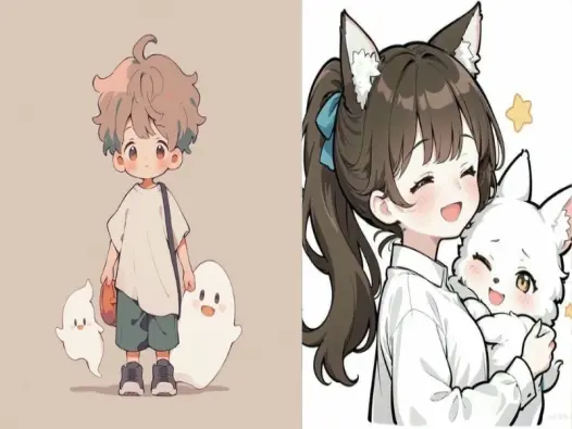 Tổng hợp ảnh avatar cute girl chibi dễ thương ngất ngây