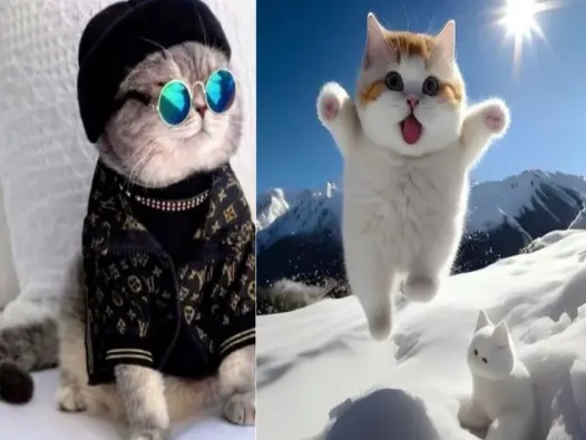 Tuyển chọn ảnh avatar mèo chibi dễ thương gây sốt mạng
