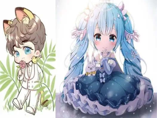 Tổng hợp ảnh chibi dễ vẽ đơn giản không cần năng khiếu