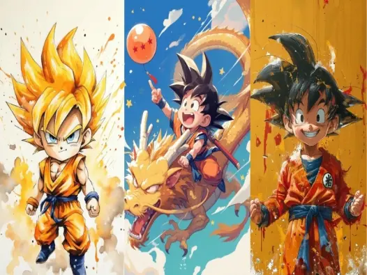 Tuyển tập ảnh Goku chibi dễ thương dành cho fan Dragon Ball