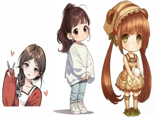 Tổng hợp hình ảnh chibi nữ cute hot nhất hiện nay