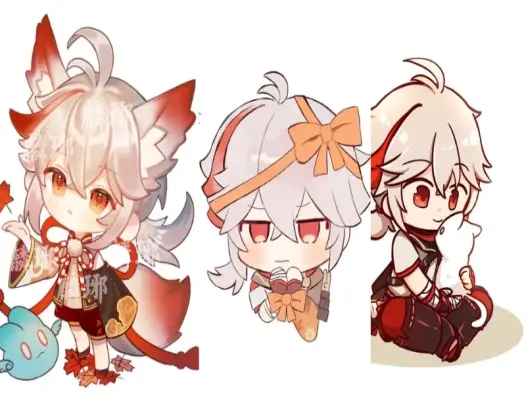 Tuyển tập ảnh Kazuha chibi dễ thương khiến fan tan chảy