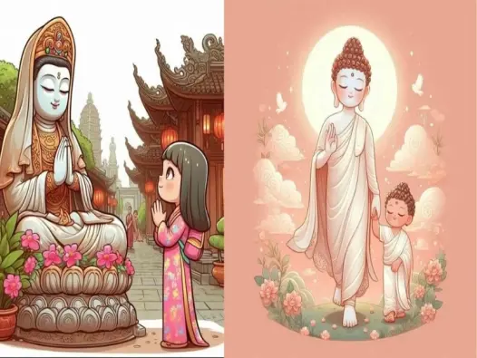 Ngắm nhìn bộ ảnh Phật chibi đẹp nhẹ nhàng an lạc