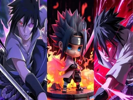Tổng hợp những ảnh Sasuke chibi cute không thể rời mắt