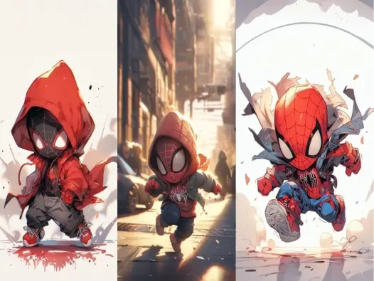 Tuyển tập ảnh Spider Man chibi đẹp ngầu khiến fan mê mẩn