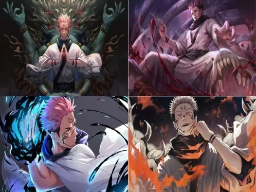 Tuyển tập ảnh Sukuna ngầu lòi đốn tim fan Jujutsu Kaisen