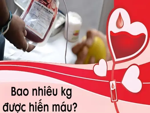 Bao nhiêu kg được hiến máu? Tiêu chuẩn cân nặng chuẩn nhất