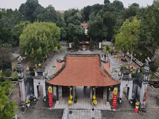 Đền Hai Bà Trưng – Di tích lịch sử gắn liền hào khí Việt